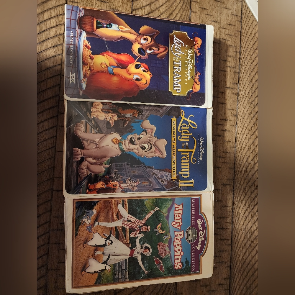 Disney VHS Tapes